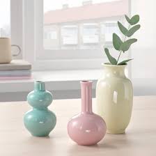 Https Www Ikea Com Us En Images Products Atertag Vase Set Of 3 Green Pink Yellow 0948671 Pe799200 S5 Jpg F Xxl Ikea Vases Vases Decor Home Decor Vases