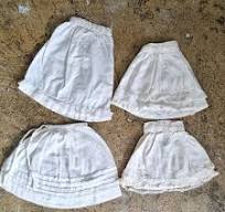 Vintage Antique Baby Children's White Skirts Job Lot of Four