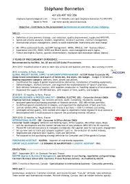 ariba sample resume