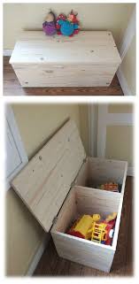 Un Grand Coffre A Jouets En Bois De Palette Pallet Toys Box Avec Images Coffre A Jouets Palette Bois Coffre En Bois