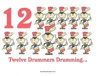 On the third day of christmas, my true love sent to me three french hens, two turtle doves and a partridge in a pear tree. 12 Days Of Christmas Song