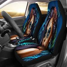Calavera Girl Design 3 Car Seat Covers Muggalicious Car Seatcover Automotive Vehicle Elastic Front Monogram Cust Car Seats Carseat Cover Seat Covers
