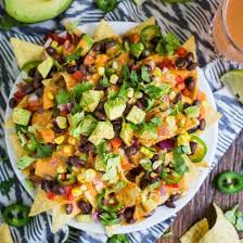 Loaded Vegan Nachos Healthy Aperture Vegan Comfort Food Vegan Nachos Vegan Dinners