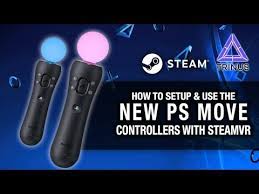 Hold down the ps button on the controller to pair it with the console. How To Setup The New Ps Move Controllers Zcm2 For Steamvr Ps Move Steamvr Gameplay Youtube