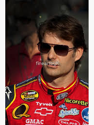 Jeff Gordon NASCAR driver Greeting Card