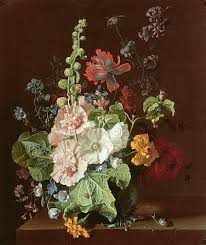 Flowers in a glass vase ambrosius bosschaert the elder. Kunstdrucke Von Jan Van Huysum