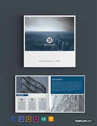 Instantly Download Free Square Architect Brochure Template Sample Example In Microsoft Word Brochure Design Template Brochure Template Free Brochure Design