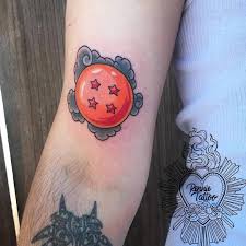 Dragon tattoos have been fashionable amongst every age of people for a very long period. La Luz Tattoo 4 Star Dragon Ball By Rennietattoo Facebook