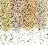 SUNNYCLUE 1 caixa 150 g 4 cores cristal triturado ouro arte ...