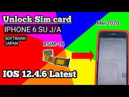 Iphone softbank japan unlock service instructions: Unlock Sim Card Iphone 6 Su Softbank Ios 12 4 6 Youtube