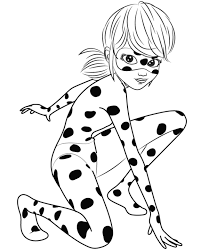 Miraculous Ladybug Disegni Da Stampare E Colorare Marinette E Chat