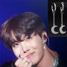 BTS J-Hope Moon Earrings