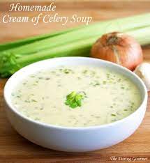 Best Homemade Cream Of Celery Soup Recipe Cream Of Celery Soup Celery Soup Celery Recipes