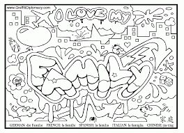 There are tons of great resources for free printable color pages online. Graffiti Coloring Pages For Adults Coloring Home