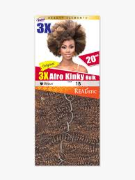 Do not rub or twist hair. Afro Kinky Bulk 20