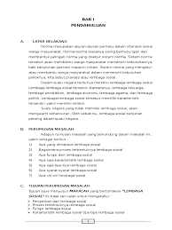Proses saling mempengaruhi antara dua orang atau lebih di sebut. Makalah Lembaga Sosial