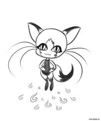 Coloring Pages Kwami Miraculous Ladybug And Cat Noir Print Free
