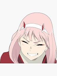 Darling In The Franxx Zero Two Sticker By All Nighter In 2022 Darling In The Franxx Anime Zero Two