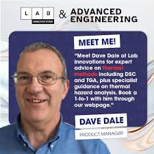 🔥 Meet Dave Dale at Lab Innovations 2025! If your work involves thermal  analysis from DSC (Differential Scanning Calorimetry) and TGA  (Thermogravimetric Analysis) to thermal hazard assessment Dave…