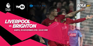 Liverpool host brighton in the premier league this week but what channel is the match on? Live Streaming Liverpool Vs Brighton Di Mola Tv Bola Net