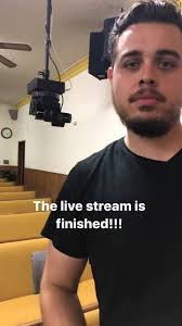 Brother Blaine finished setting up the new live stream system and it looks  great! 👍🏼👍🏼👍🏼