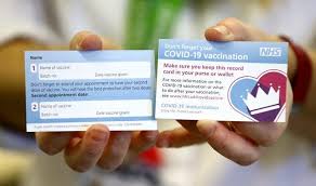 Book or manage your coronavirus vaccination appointments. This Is What You Will Get To Prove You Ve Had A Covid Vaccine The Northern Echo