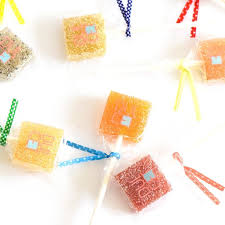 dulcet 法式果醬棒棒糖 方形 wedding favors wedding gifts lollipop