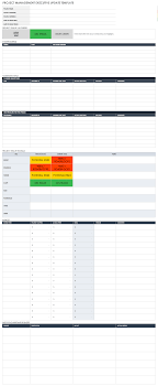 Maybe you would like to learn more about one of these? Free Executive Project Status Templates Smartsheet