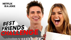 Addison Rae & Tanner Buchanan Take The BFF Challenge