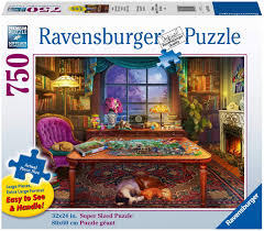 I've bought several ravensburger puzzles. Amazon Com Ravensburger Cozy Series Puzzler S Place 750 Piezas De Gran Formato Rompecabezas Para Adultos Cada Pieza Es Unica Tecnologia Softclick Significa Que Las Piezas Se Ajustan Perfectamente Juguetes Y Juegos