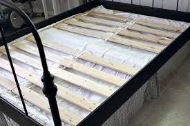 To put a bedskirt on a bed with sides. Skirting The Unskirtable Bed The Creek Line House