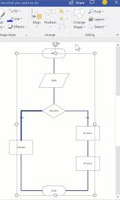 add connectors between shapes visio