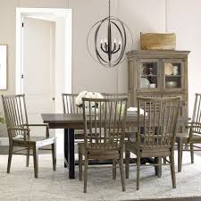 Mill House Dining Table Set With 6 Chairs By Kincaid Furniture At Belfort Furniture In 2020 Dining Table Setting Dining Table Kincaid Furniture