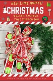 30 Christmas Tree Topper Bows Ideas Tree Topper Bow Christmas Tree Topper Bow Tree Toppers Santa claus christmas tree ornament tree decor 7 tall new 675j.