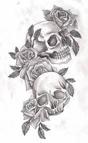 34 Ideas Tattoo Leg Flower Rose Sugar Skull Skull Rose Tattoos Tattoo Design Drawings Sleeve Tattoos For Women