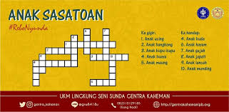 Hewan tersebut antara lain singa, banteng, anjing, domba, cacing, sapi, monyet, buaya, merak, dan gajah. Gentra Kaheman Ipb On Twitter Rebo Nyunda Anak Sasatoan Dina Bahasa Sunda Ngaran Kanggo Anak Sasatoan Gaduh Ngaran Nyalira Nu Benten Sareng Ngaran Sasatoan Nu Kolot Di Handap Ieu Aya Tatarucingan Ngaran