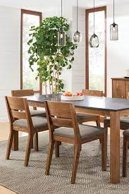 We absolutely love this dining table and are heartbroken it does not fit in our new apartment! Linden Tables Modern Dining Tables Modern Dining Room Kitchen Furniture Room Board Marble Top Dining Table Dining Table Design Modern Wood Dining Room Table