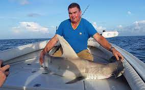 We now offer land based shark fishing charters! Shark Fishing Charters Clearwater Tampa Bay Area Skinny Water Charters