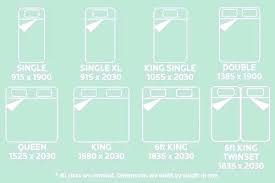 Bed Sizes Bed Size Chart Bed Sizes Uk What Is The Largest