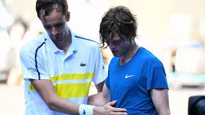 Medvedev who is seeded as no. Australian Open Medvedev Kocht Rublev Im Russischen Kumpel Duell Im Viertelfinale Erneut Ab Eurosport