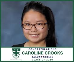 Congratulations to two of our finest scholars from the Class of 2020! Allie  Meyers of Needham has been named valedictorian, and Caroline Crooks of  Dedham has been named salutatorian. Excellent work, ladies!