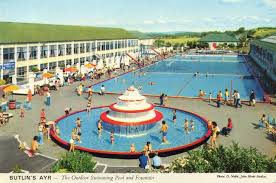 Butlin S Ayr The Outdoor Swimming Pool And Fountain Butlins Ayr Butlins Holidays