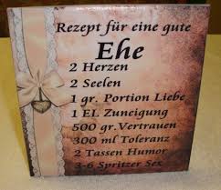 Wandbild Keramikfliese Vintage Shabby Spruch Rezept Fur Eine Gute Ehe 2 Mobel Wohnen Dekoration Sonstige Ebay Shabby Keramikfliese Ehe Spruche