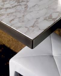 Table Detail Bronze Edge Restaurant Table Design Marble Tables Design Restaurant Tables And Chairs