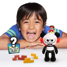 Ryan’s World Choppin Combo Panda Action Fig, Kids Toys for Ages 3 Up, Gifts  and Presents