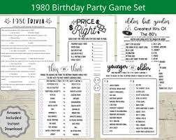 See how well you can … 1980s Trivia Game Etsy