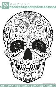 500x647 coloring pages online mandala skull page sugar skulls printable. Pin On Schuhe