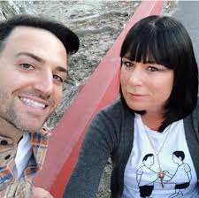 Gorgeous #MauraTierney, with stylist Rick Caroto, behind the scenes of  Season 5, Episode 4 of #TheAffair 📸 @rickcaroto