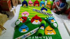Karena dengan memiliki ruang tamu yang cantik dengan desain yang menarik, bukan tidak mungkin sang pemilik rumah akan mendapatkan banyak pujian dari para tamu. Karpet Rasfur Karakter Angry Birds Konveksi Karpet Bulu Karakter Youtube