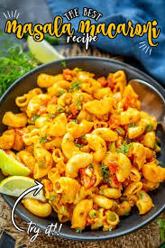 Masala Macaroni In 2020 Pasta Recipes Vegetarian Indian Breakfast Recipes Indian Macaroni Recipes